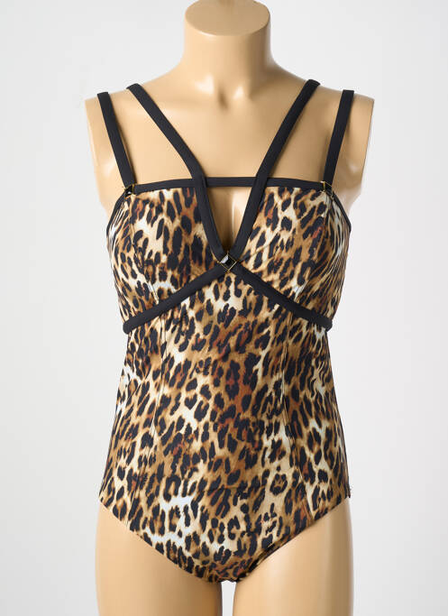 Costum de baie dintr-o singură piesă maro AMORESSA femeie