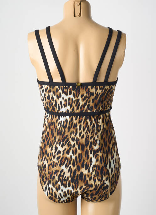 Costum de baie dintr-o singură piesă maro AMORESSA femeie