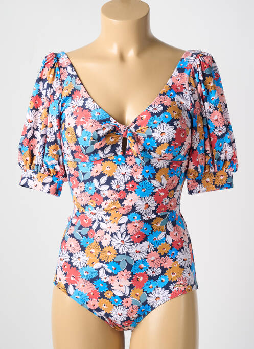 Costum de baie dintr-o singură piesă albastru CYELL femeie