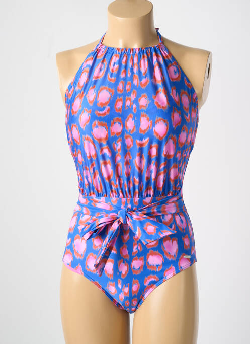 Costum de baie dintr-o singură piesă albastru CYELL femeie