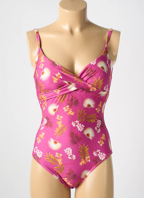 Costum de baie dintr-o singură piesă roz CYELL femeie