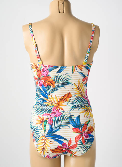 Costum de baie dintr-o singură piesă alb CYELL femeie