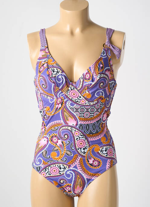 Costum de baie dintr-o singură piesă violet CYELL femeie