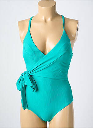 Costum de baie dintr-o singură piesă albastru CYELL femeie