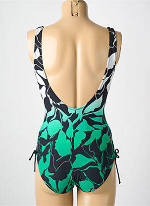 Costum de baie dintr-o singură piesă imprimeu fantezie top sutien modelat verde MIRADONNA femeie