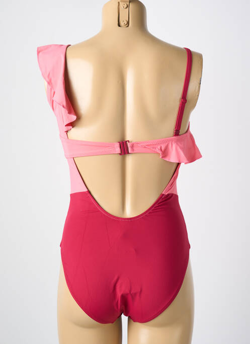 Costum de baie dintr-o singură piesă roz CYELL femeie