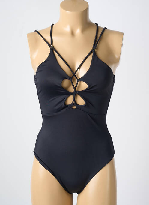 Costum de baie dintr-o singură piesă negru PILYQ femeie