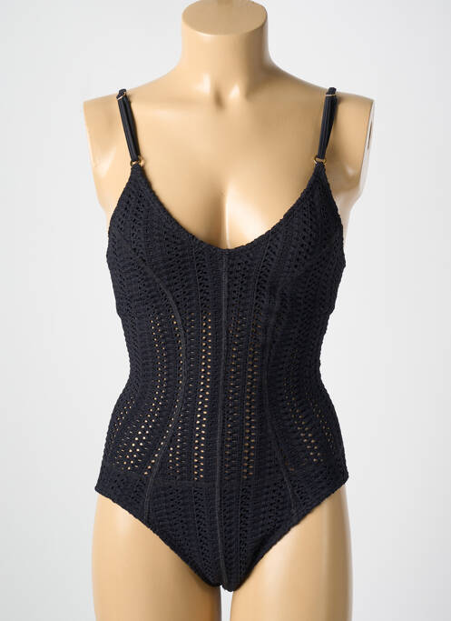 Costum de baie dintr-o singură piesă negru PILYQ femeie