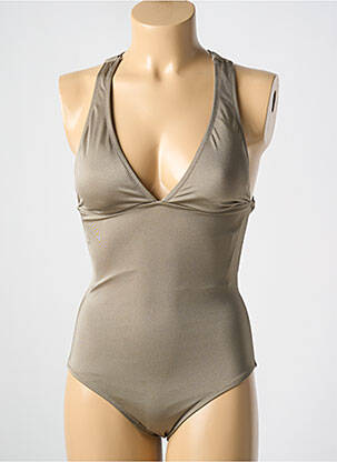 Costum de baie dintr-o singură piesă maro PHAX femeie