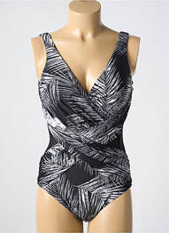 Costum de baie dintr-o singură piesă elasticitate top sutien modelat gri MIRACLESUIT femme