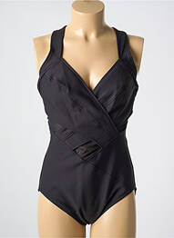 Costum de baie dintr-o singură piesă sutien cupe întregi cu decolteu înalt sutien cupe întregi cu decolteu înalt negru MIRACLESUIT femme