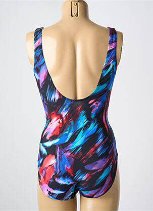 Costum de baie dintr-o singură piesă imprimeu fantezie top sutien modelat albastru MIRACLESUIT femeie