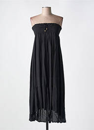 Rochie de plajă fără mâneci negru PILYQ femme
