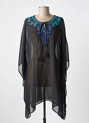 Rochie de plajă mâneci scurte negru MIRACLESUIT femeie