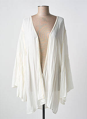 Vestă cu mâneci lungi alb PILYQ femeie