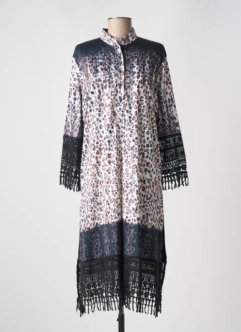 Rochie midi negru MIRADONNA femeie