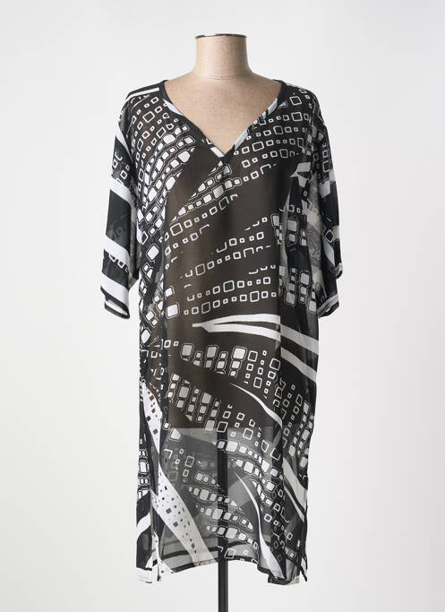 Rochie midi negru MIRADONNA femeie