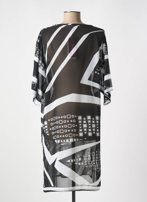 Rochie midi negru MIRADONNA femeie