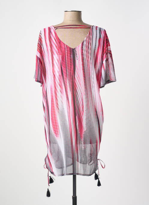 Tunică mâneci scurte roșu MIRADONNA femeie