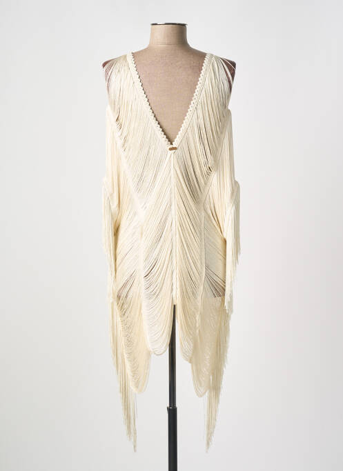 Rochie scurtă bej MILONGA femeie