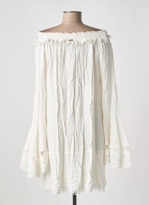 Rochie scurtă alb MILONGA femeie