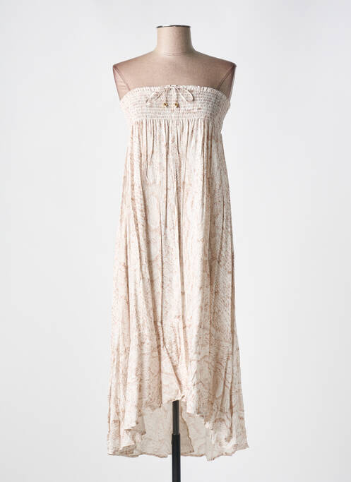 Rochie de plajă bej PILYQ femeie