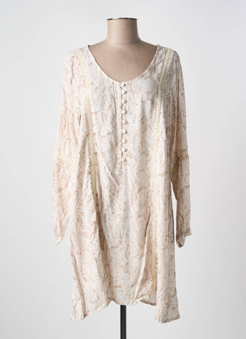 Rochie de plajă bej PILYQ femeie