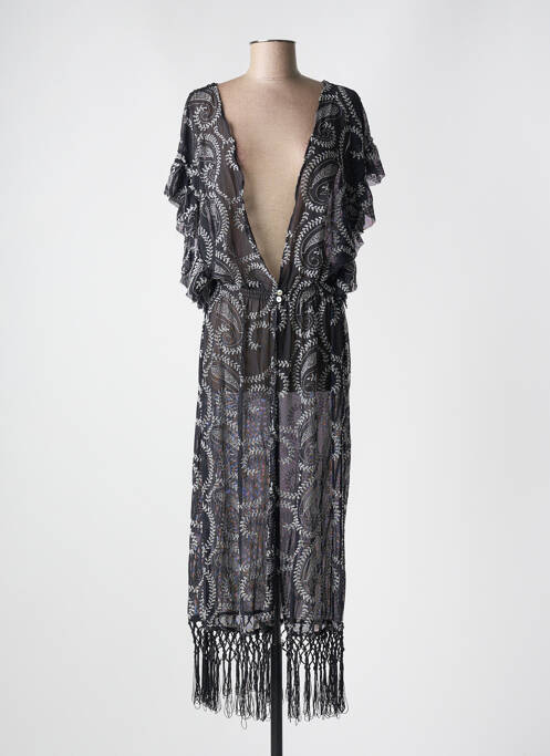 Rochie de plajă negru MILONGA femeie