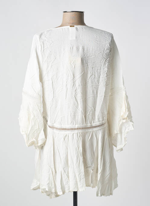 Tunică mâneci lungi alb MILONGA femeie