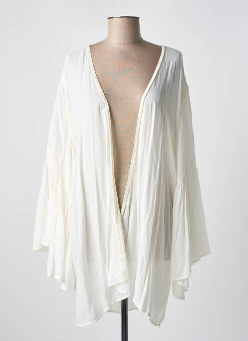 Vestă cu mâneci lungi alb PILYQ femeie