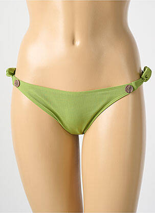 Chiloți de baie bikini bikini verde CYELL femeie