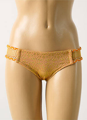 Chiloți de baie portocaliu LULI FAMA femeie