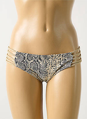 Chiloți de baie bej LULI FAMA femeie