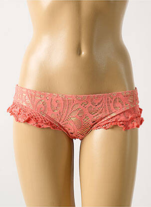 Chiloți de baie portocaliu LULI FAMA femeie