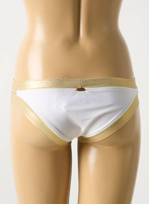 Chiloți de baie alb LULI FAMA femeie