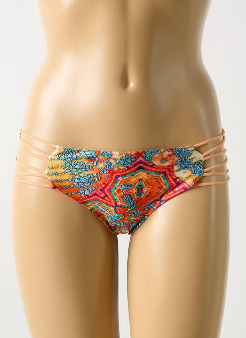 Chiloți de baie portocaliu LULI FAMA femeie