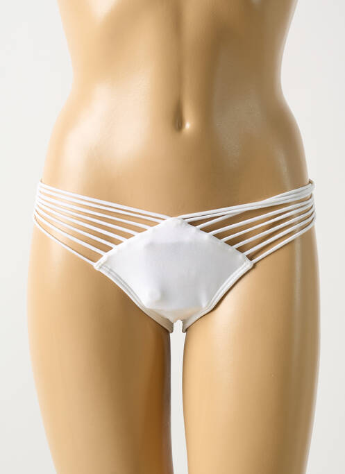 Chiloți de baie alb LULI FAMA femeie