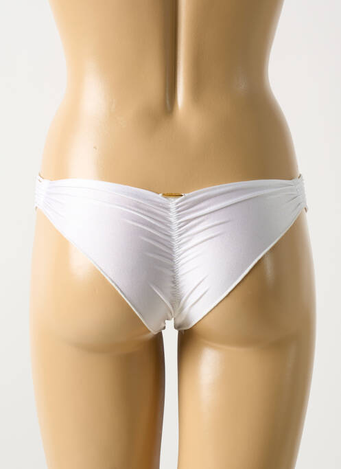 Chiloți de baie alb LULI FAMA femeie