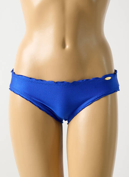 Chiloți de baie albastru LULI FAMA femeie