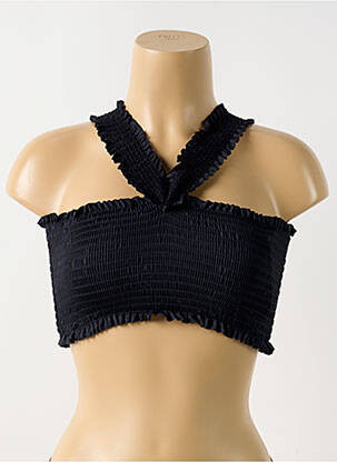 Sutien de costum de baie elasticitate negru MILONGA femeie