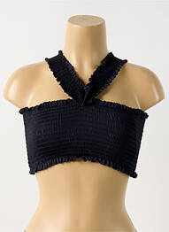 Sutien de costum de baie elasticitate negru MILONGA femeie