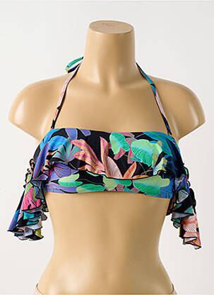 Sutien de costum de baie negru PILYQ femeie