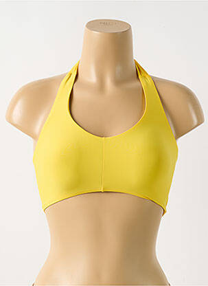Sutien de costum de baie elasticitate sutiene galben PILYQ femeie