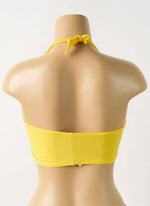 Sutien de costum de baie elasticitate sutiene galben PILYQ femeie