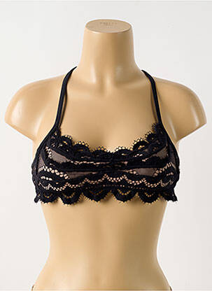 Sutien de costum de baie negru PILYQ femeie