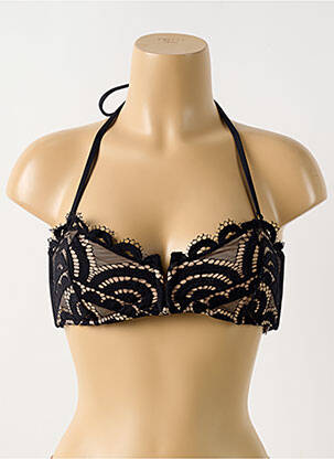 Sutien de costum de baie negru PILYQ femeie