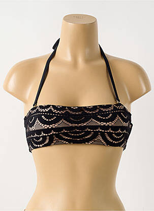 Sutien de costum de baie negru PILYQ femeie