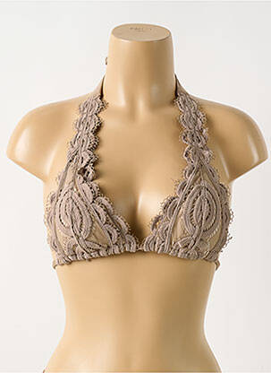 Sutien de costum de baie maro PILYQ femeie