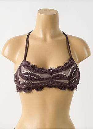 Sutien de costum de baie maro PILYQ femeie