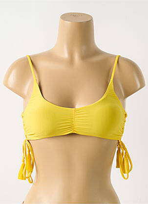 Sutien de costum de baie elasticitate sutiene galben PILYQ femeie
